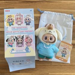 Labubu / THE MONSTERS × Hello Kitty and Friends - Pompompurin