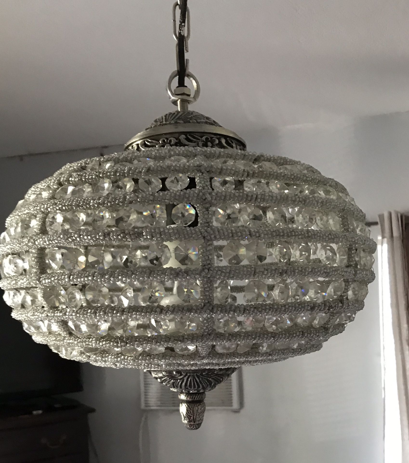 Chandelier real crystal