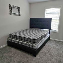 🔥 🔥 LOWEST POSSIBLE PRICE FOR A BRAND NEW QUEEN SIZE BED WITH MATTRESS & BOX SPRING $499🔥King $575 🔥