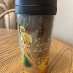 Disney Tinker bell travel mug - Seeing is Believing tink tinker bell