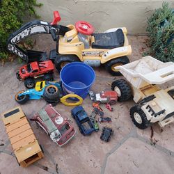 Kids toy trucks, car etc
