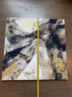 Large Textured Wall Canvas