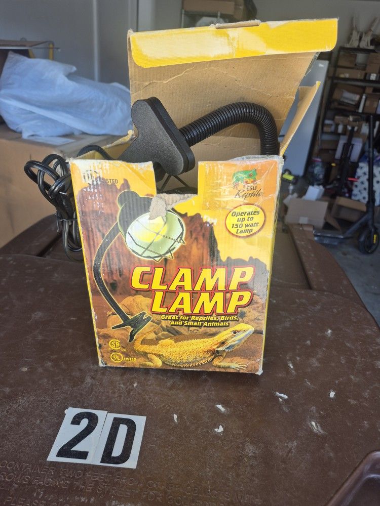 Clamp Lamp REPTILES