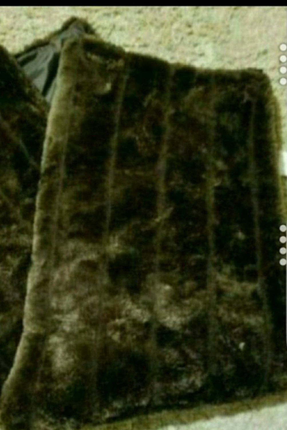 One Beautiful Plush Brown Throw Blanket
