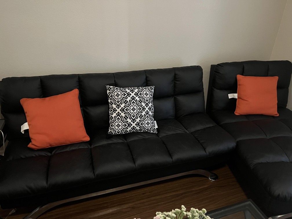 3 piece Futon Living Room Set