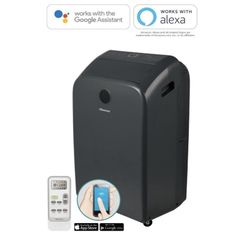Portable Air Conditioner Hisense 300-sq ft 115V- 6500BTU with Wi-Fi Compatibility AP1019CW1G