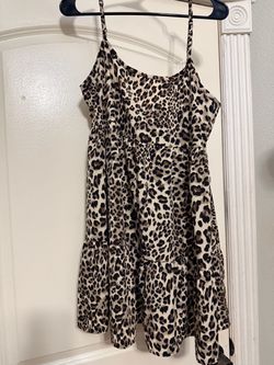 cheetah dress