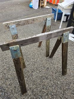 3ft Wood Saw Horses