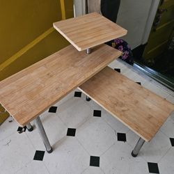 Countertop Bamboo Shelves