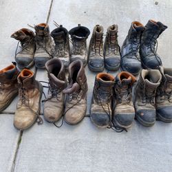 Mens Working Boots Size 10 To 11