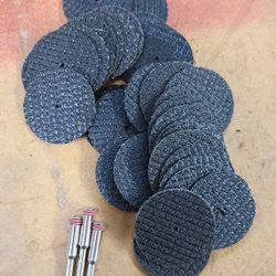 Dremel Cutoff Wheels And Arbors New