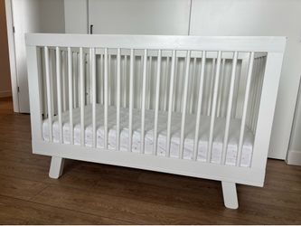 Babyletto Hudson 3-in-1 Convertible Crib and Waterproof Crib Mattress