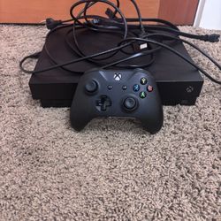 Black Xbox One X