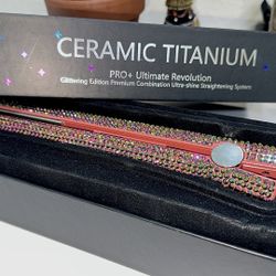 Rhinestone Hair Straightener 