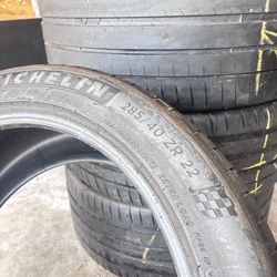 Michelin Pilot Sport 4S 285/40 ZR22 Tires (Set of 4)