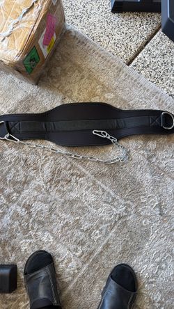New weight belt for dips or pull ups