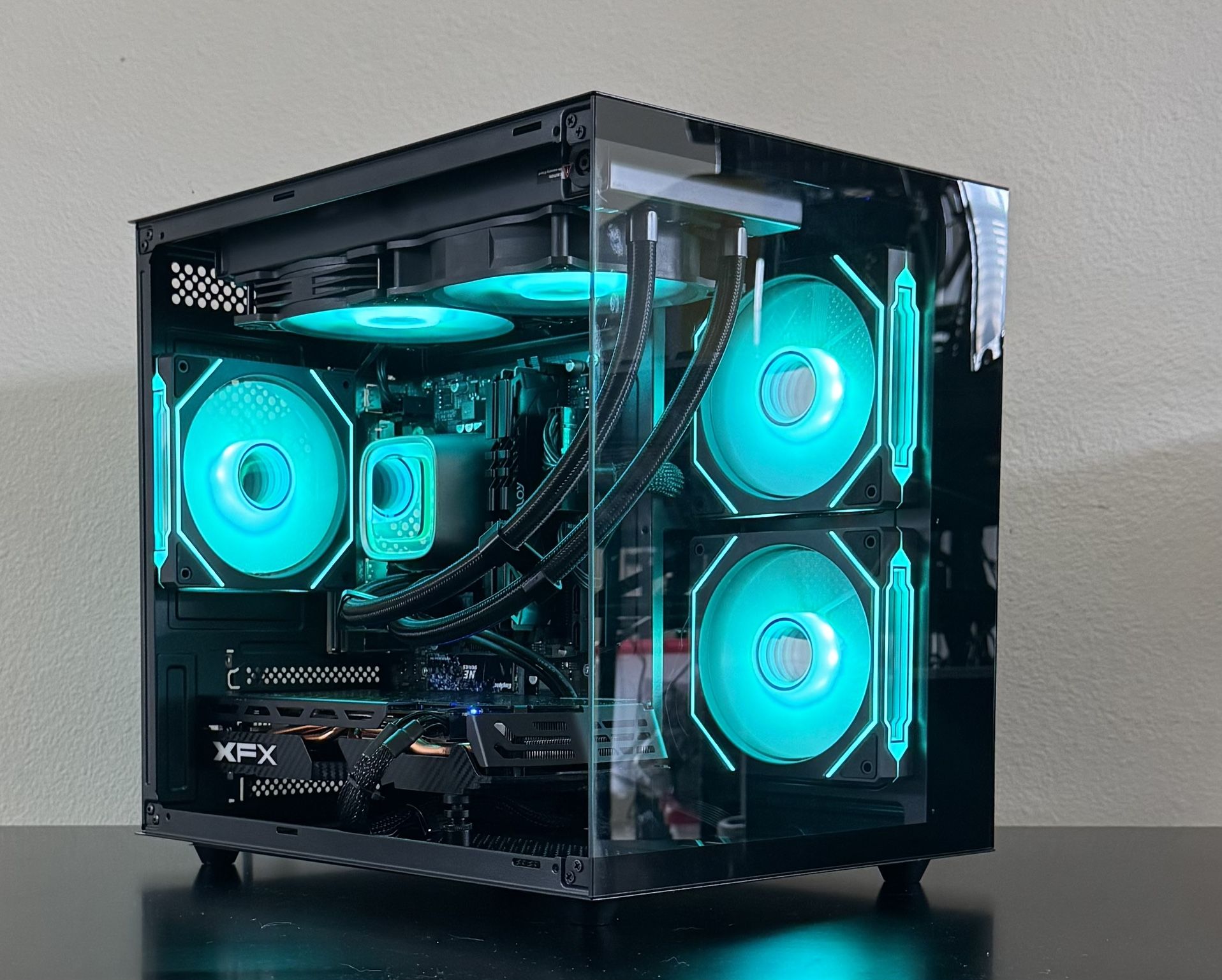 Great Value Gaming PC Bundle- i5 9500, RX 580 8Gb, DDR4 16Gb, 512Gb NVMe Liquid Cooled/ FiveM,FN,COD