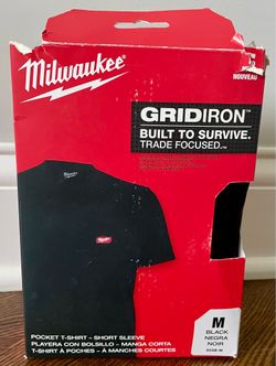 Milwaukee Men's Cotton/Polyester Short-Sleeve Pocket T-Shirt (M Only)