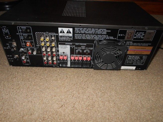 Technics SA-DX930 Audio Video Control Receiver