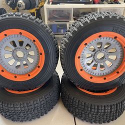 Rc Losi 5t Wheels And Tires 