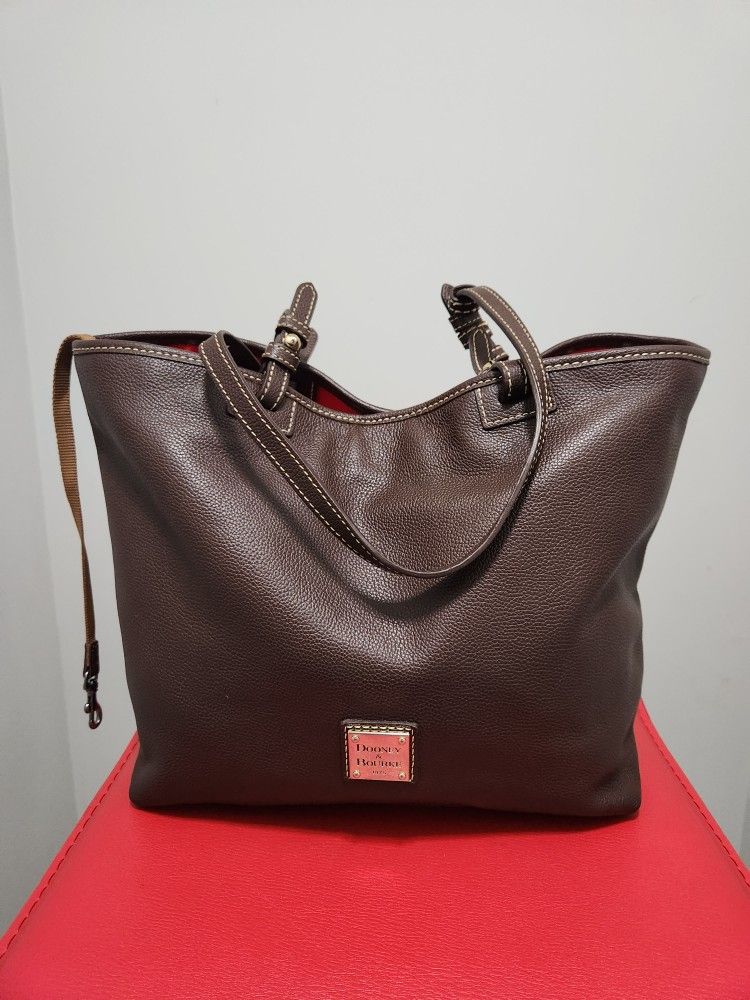 Dooney and Bourke Women's Leather West Totes Elephant Color.