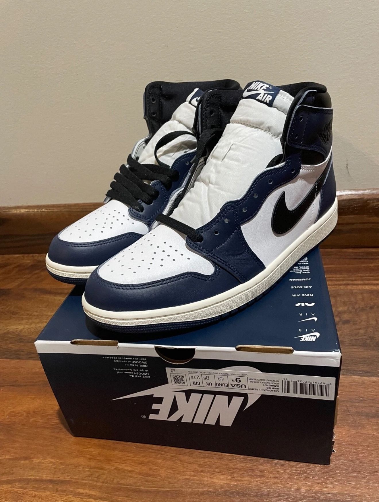 Jordan 1 Midnight Navy