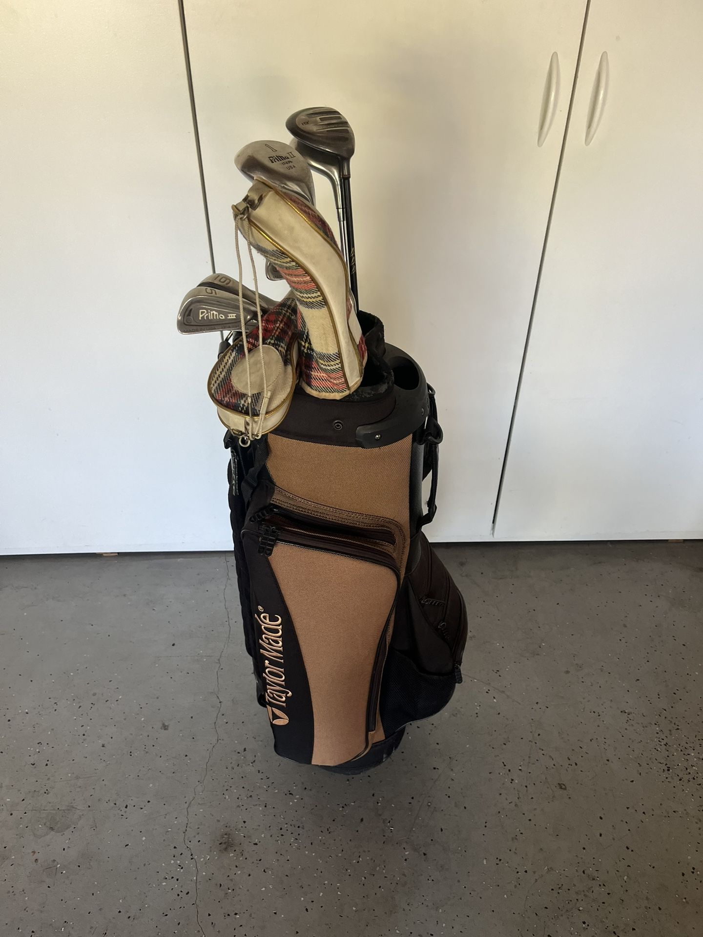 Prima Golf Clubs With Taylor Made Bag