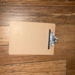Butterfly Hardboard Clipboard 