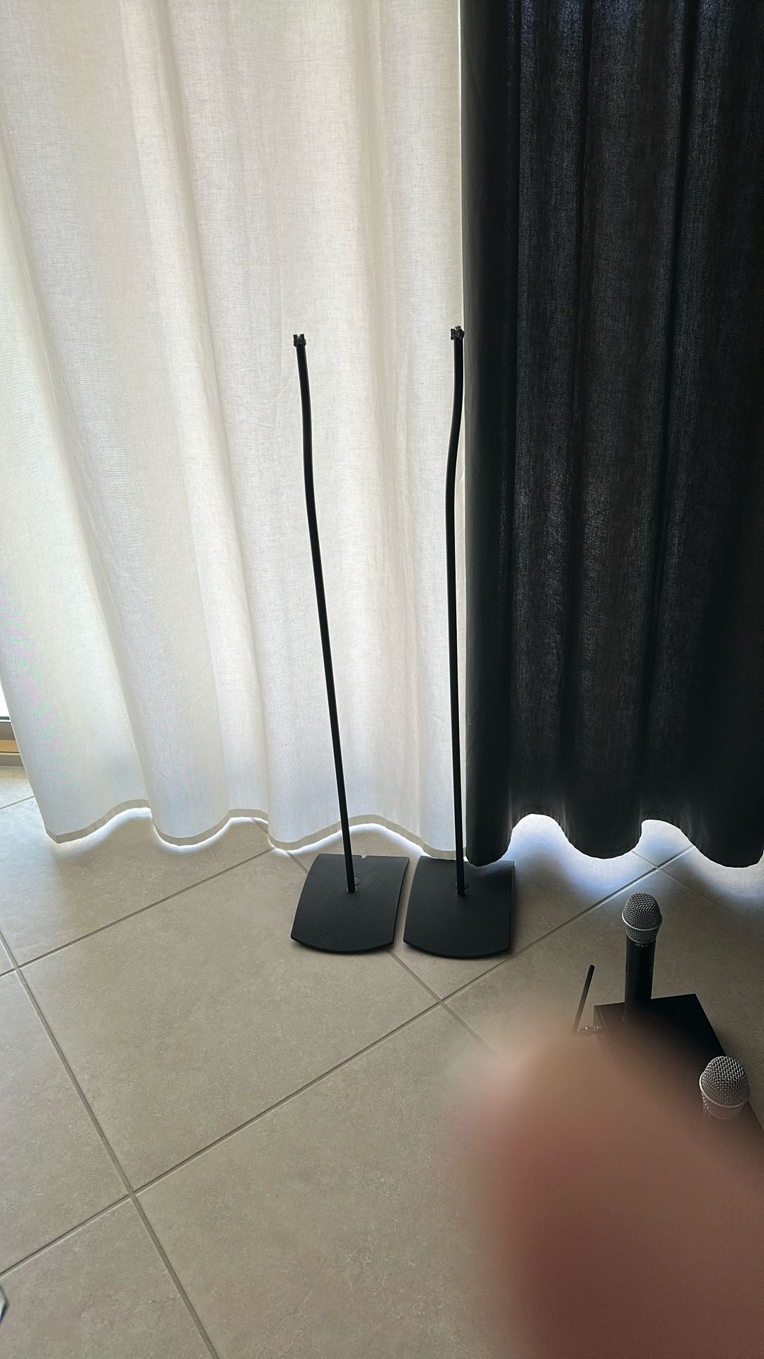 A Set Of Speaker Stand