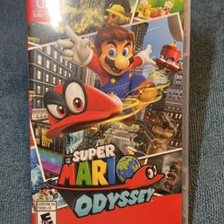 Nintendo Switch Super Mario Odyssey 