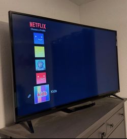 50 inch Smart TV, no remote