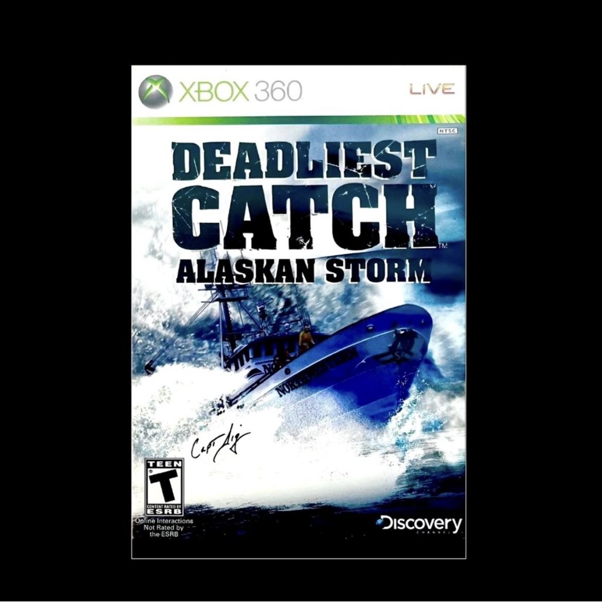 Deadliest Catch: Alaskan Storm (Microsoft Xbox 360, 2008)