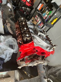 V8 Engine 1000$ big bock 455 with headers