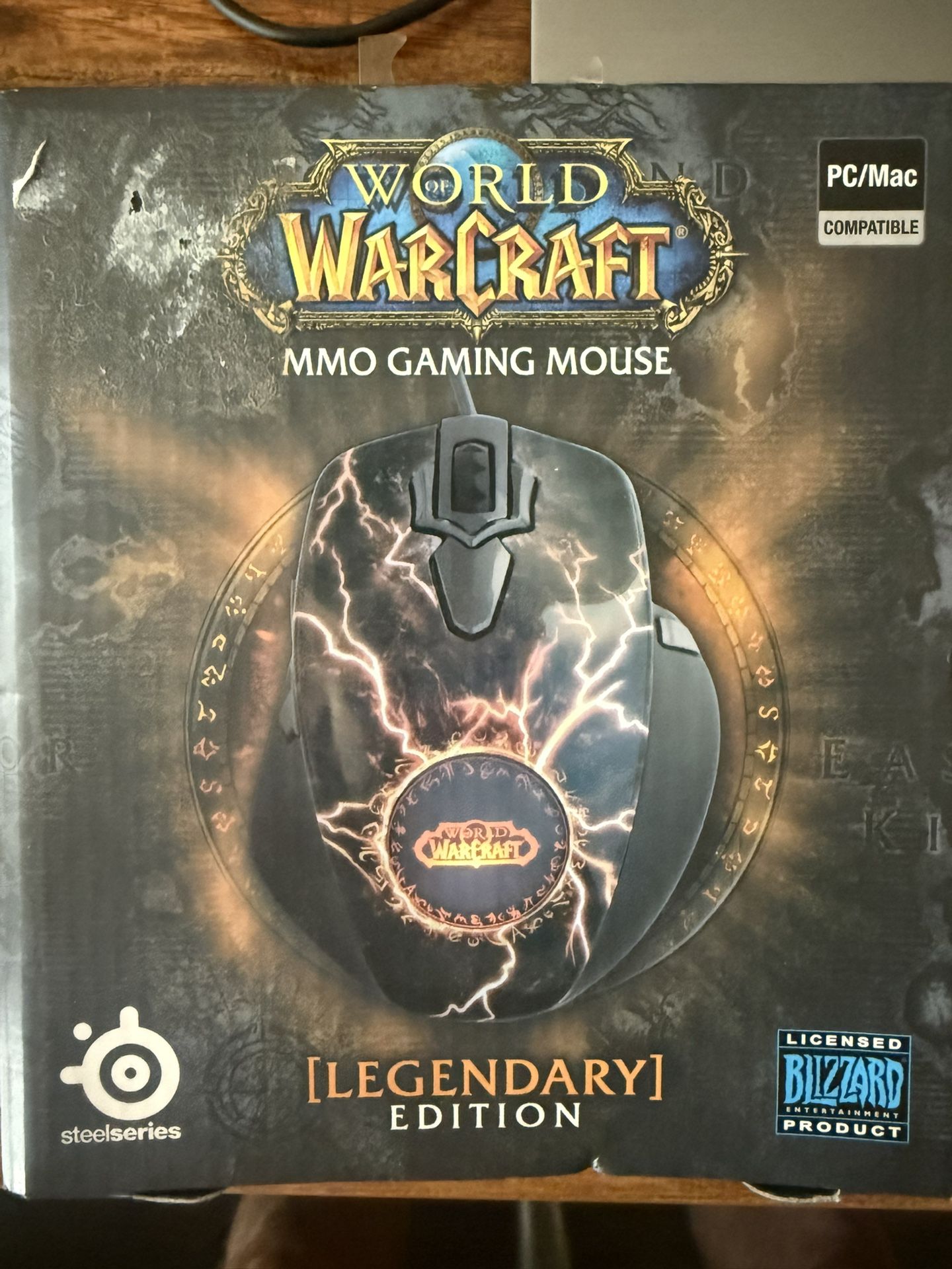 World of Warcraft MMO gaming mouse Legendary edition