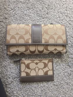 Coach Wallet New And Coin Purse 