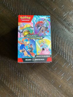 Journey Together Booster Bundle box Pokemon packs