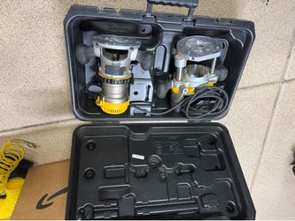 2-1/4 HP Electronic Variable Speed Fixed Base and Plunge Router Combo Kit with Soft Start