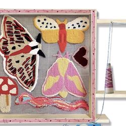 Rug Tufting Kit (Gun, Carpet Trimmer And Frame)