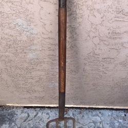 Vintage farm garden fork