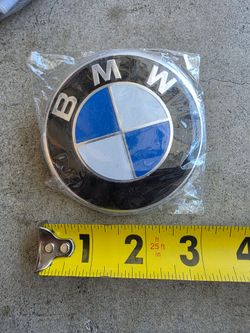 Bmw emblem badge hood trunk
