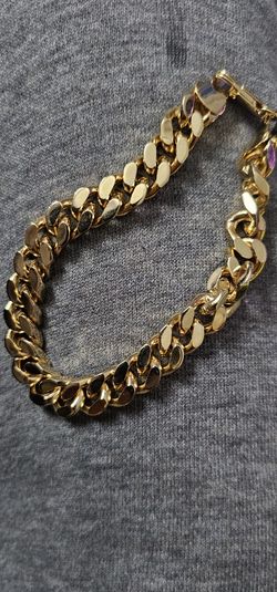 Mens Gold Bracelet 