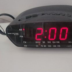 Sony Dream Machine ICF-C211 Black AM/FM Alarm Clock Radio

