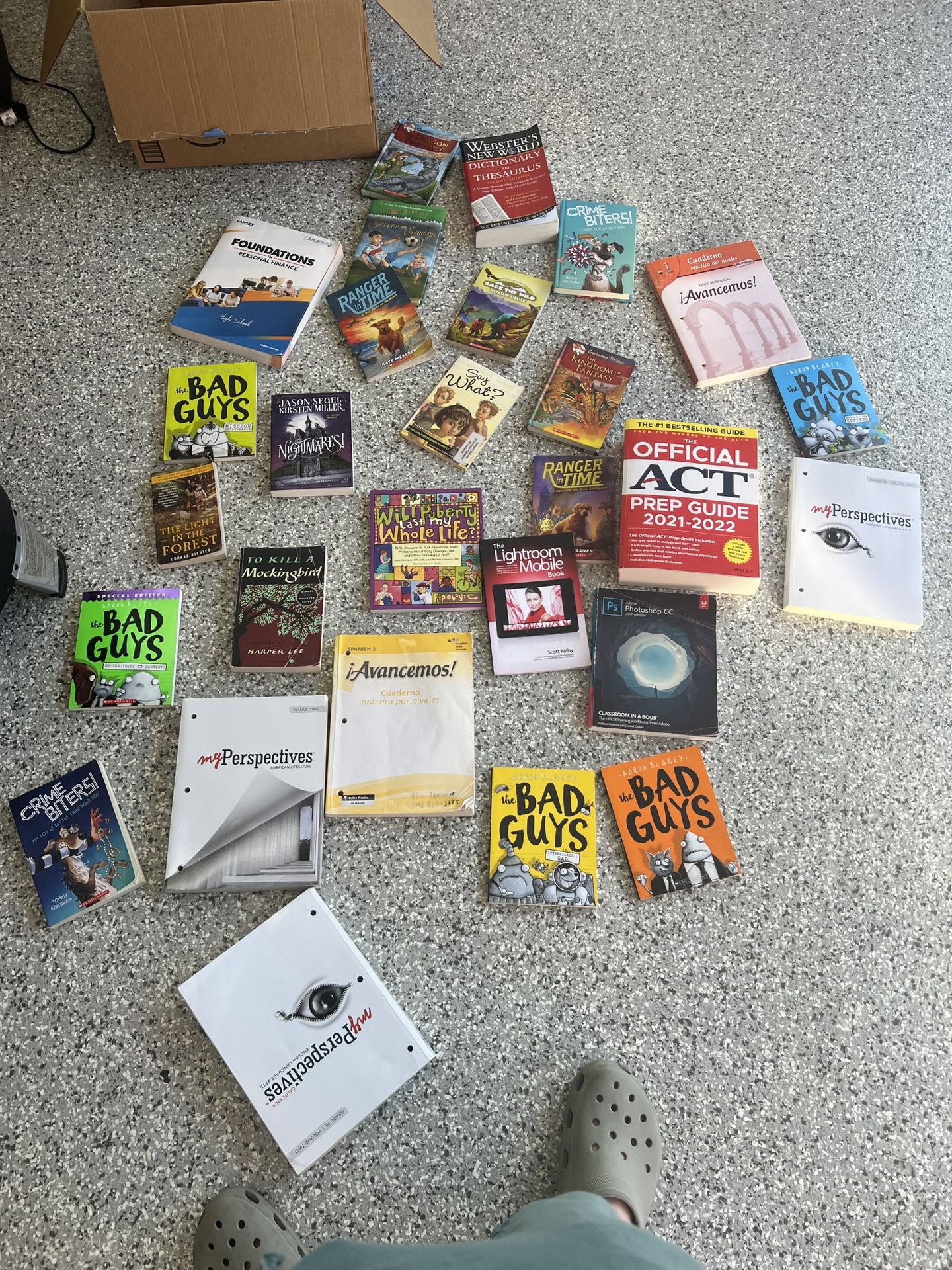 Books (including The Bad Guys, Crime Voters And Adventure Tree House)