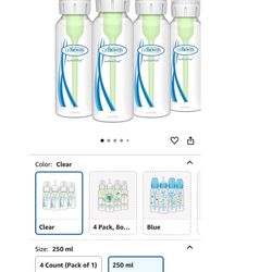 Dr Browns 8 Oz Anti Colic Baby Bottles 