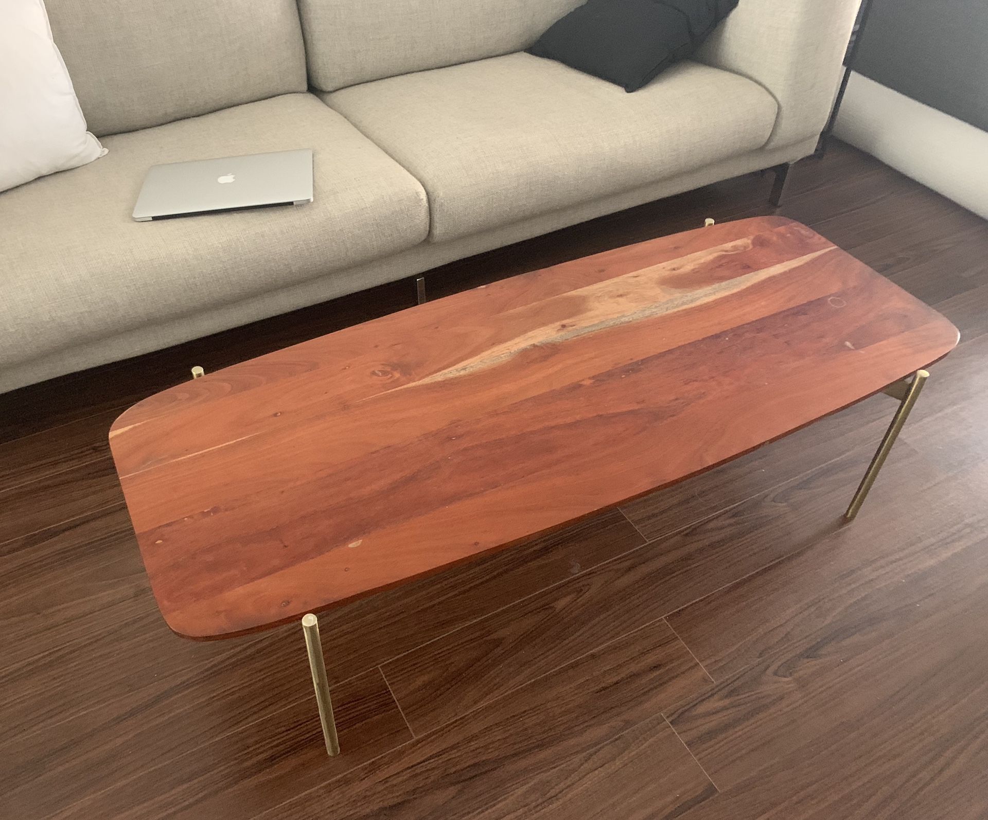 Mid-Century modern CB2 Adam Coffee Table