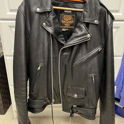 Milwaukee Men’s Leather Motorcycle Jacket