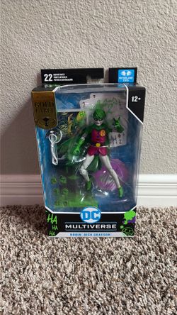 Mcfarlane DC Multiverse Jokerized Dick Grayson Robin figure