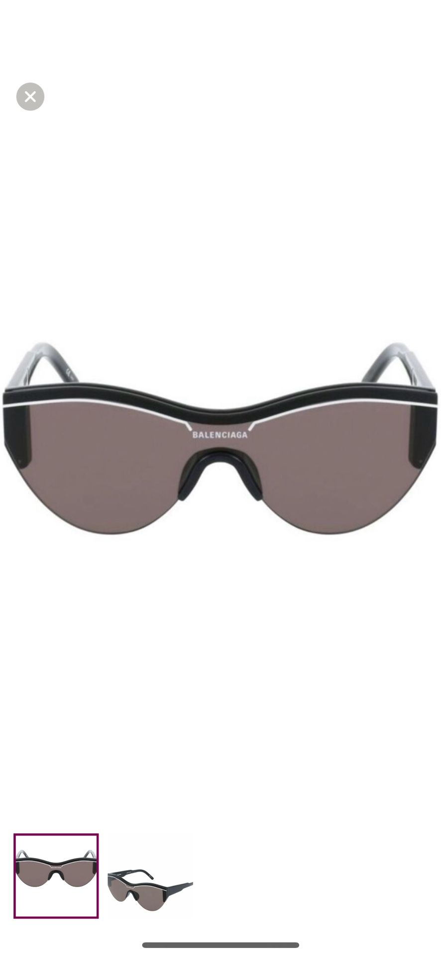 Balenciaga Sunglasses With Case