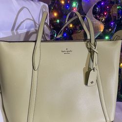 Soft Lime Kate Spade Tote 