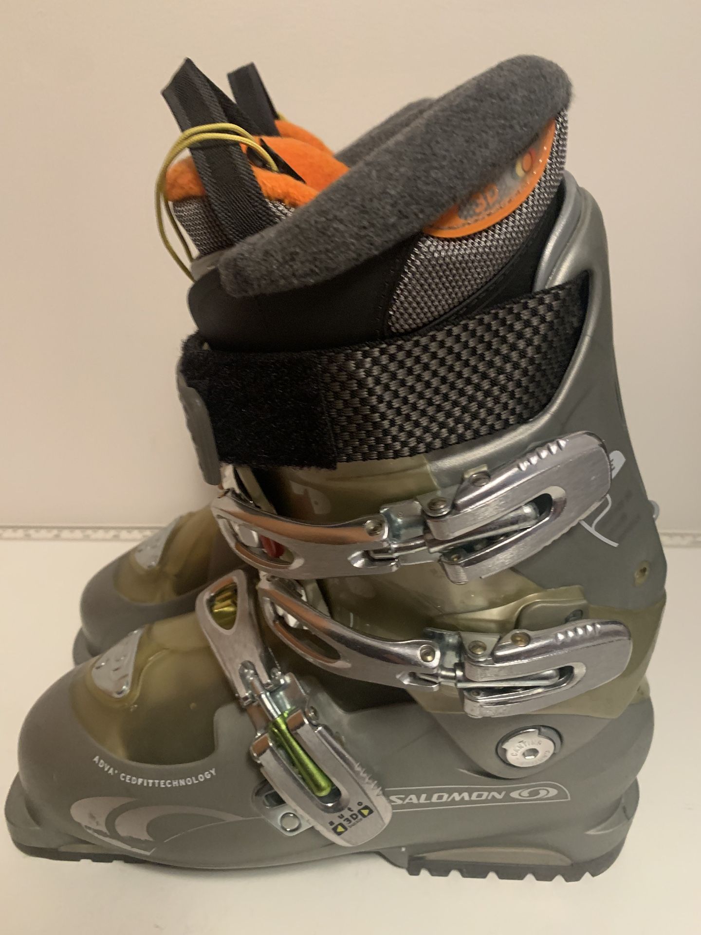 Salomon Women's Size 25-25.5 Ellipse 9.0 Snow Ski Boots Custom Fit